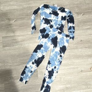 Navy B. Step’s tie dye pajamas